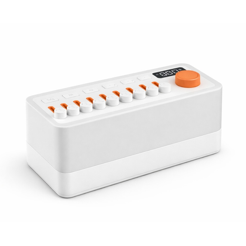 Генератор белого шума 3 в 1, Bluetooth, со звуками природы