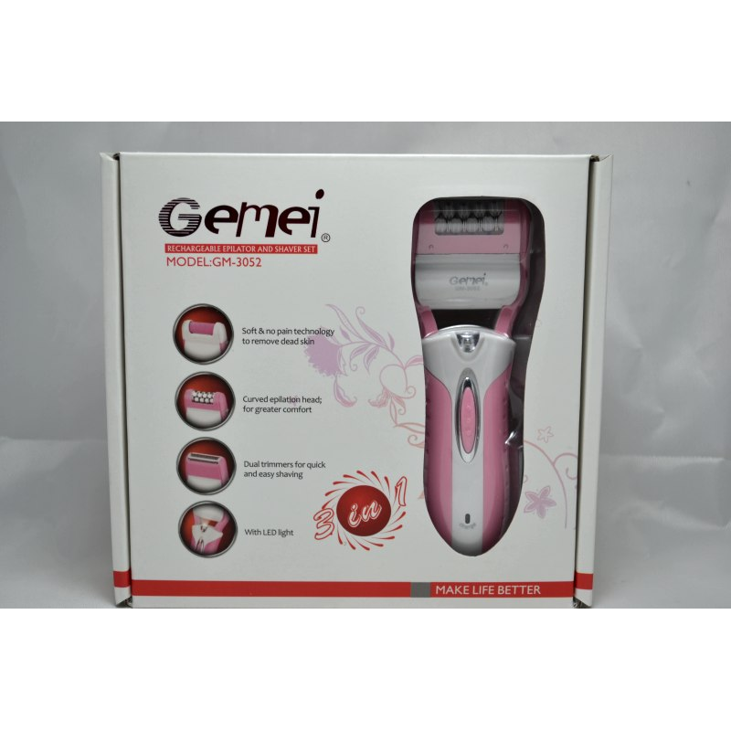 Епілятор Gemei GM-3052- Замовити за ціною 726 грн.