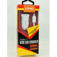 Автомобильное зарядное устройство LDNIO DL-C17 (1A / 1 USB порт + кабель MicroUSB)