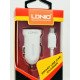 Автомобільний зарядний пристрій LDNIO DL-C17 (1A/1 USB порт + кабель MicroUSB)
