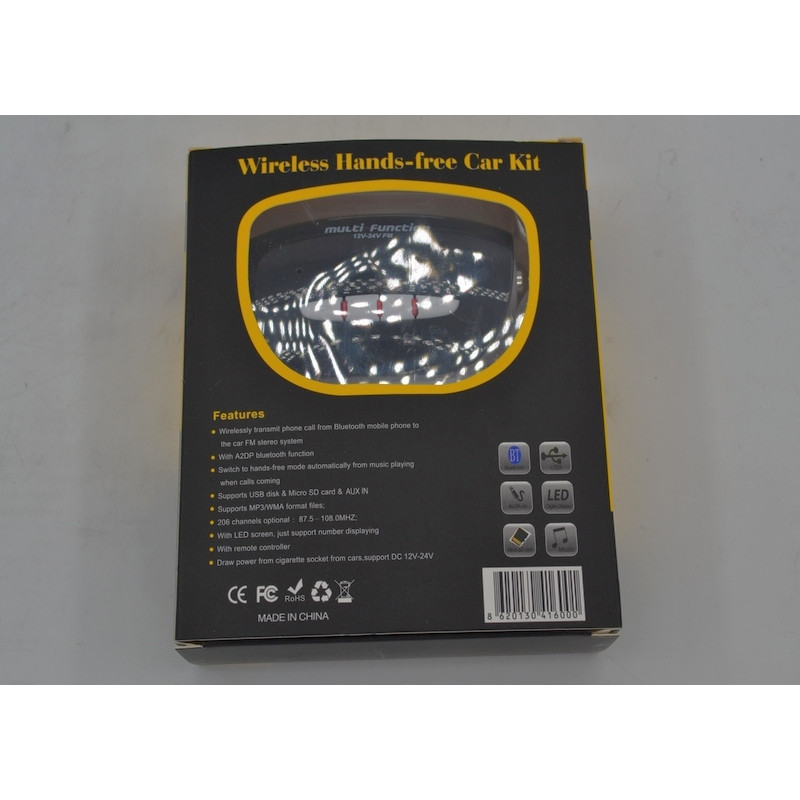 FM-трансмітер з BlueTooth H21BT