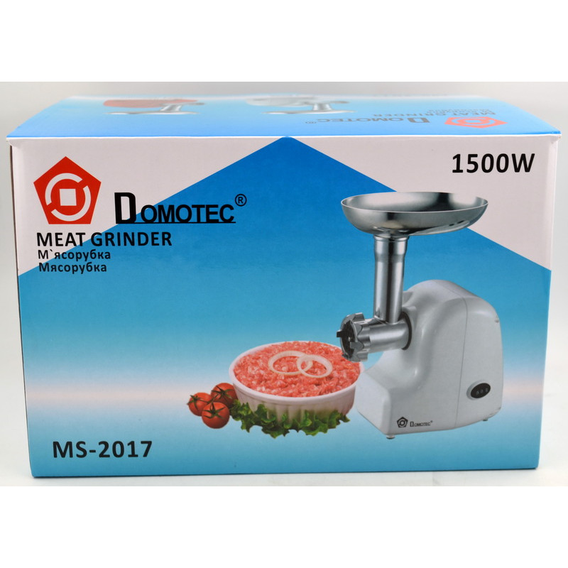 М'ясорубка Domotec MS-2017 (1500 Вт)- Замовити за ціною 2033 грн.