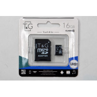 Карта пам'яті MicroSD TG 16 Gb (Class 10)