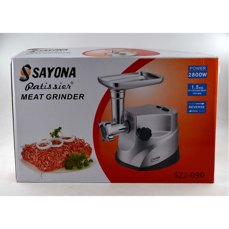 М'ясорубка Sayona SZJ-090 (2800 Вт)