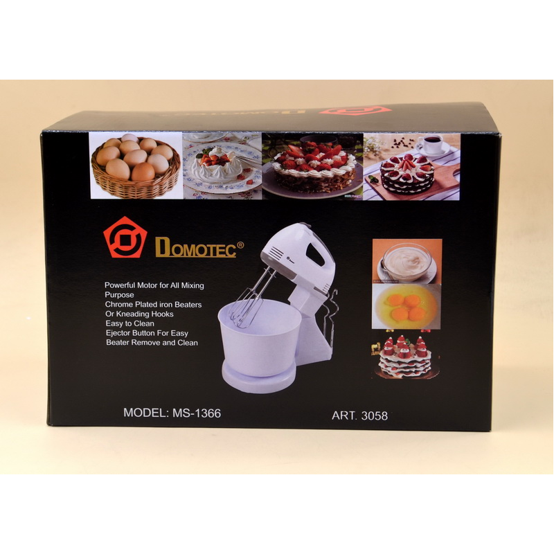 Міксер із чашею Domotec MS-1366