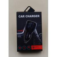 Автомобільний зарядний пристрій QC 3.0 (6A) 681