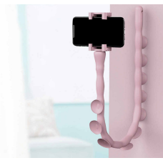 Тримач гнучкий для телефону із присосками Cute Worm Lazy Holder 7304