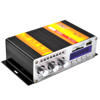 Підсилювач звуку VA-502R USB+MP3 (55W)x2