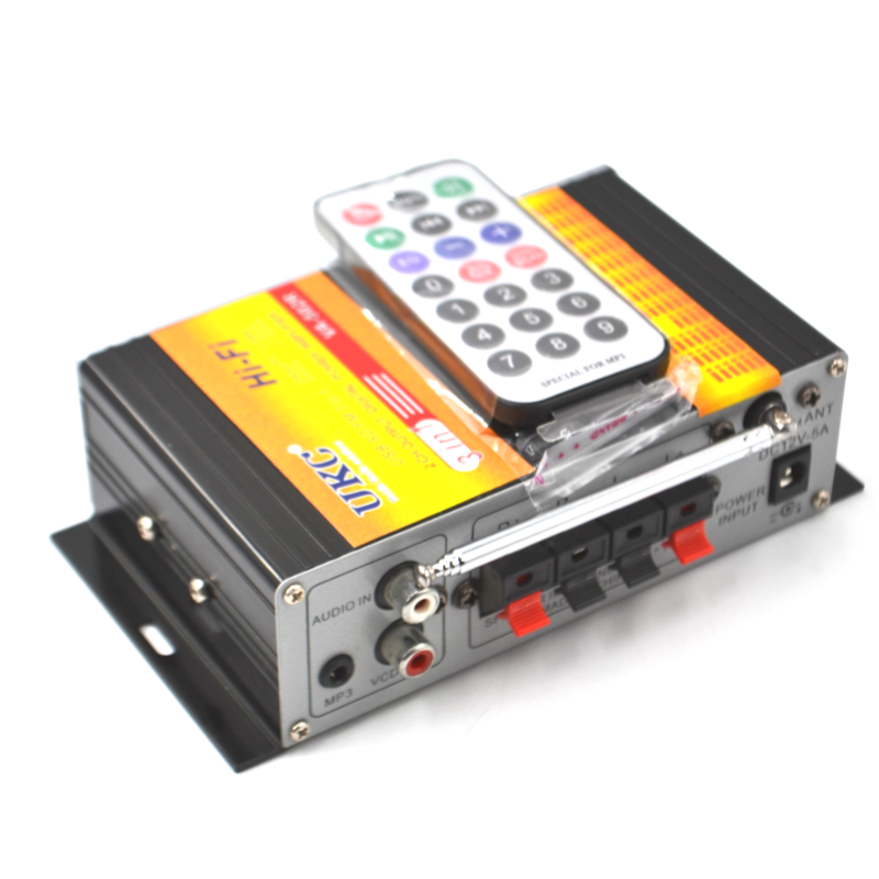 Підсилювач звуку VA-502R USB+MP3 (55W)x2