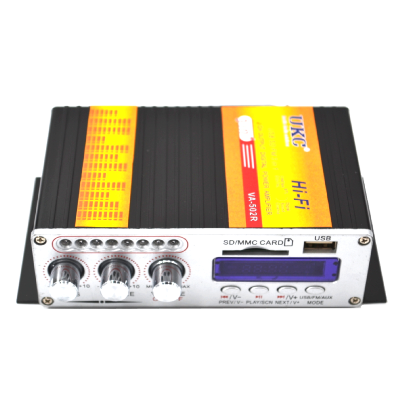 Підсилювач звуку VA-502R USB+MP3 (55W)x2- Замовити за ціною 759 грн.