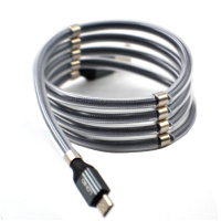 Кабель LDNIO LS491 micro USB cable з магнітом