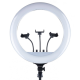 Кільцева LED лампа RL-18 (45см) +3 тримача