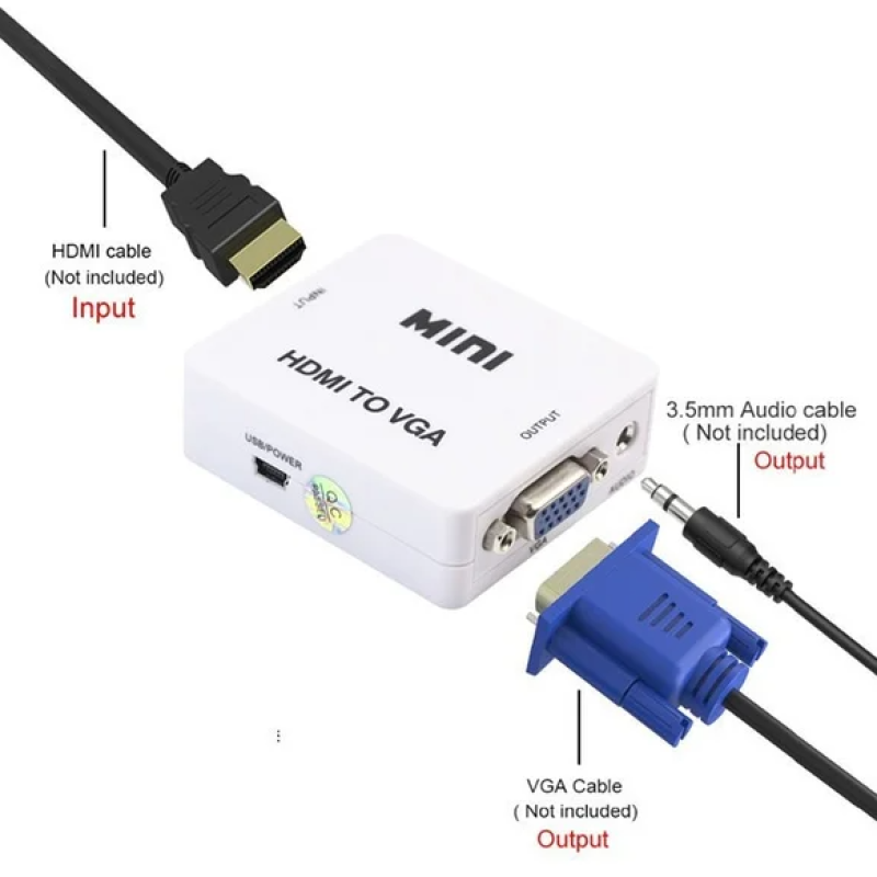 Конвертер HDMI to VGAvga 001 4272