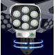 Водонепроникний вуличний світильник Solar sensor light JD-2178 на сонячній батареї