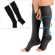 Компресійні гольфи Miracle Socks на блискавці (чорні)- Замовити за ціною 138 грн.