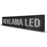 Рядок, що біжить 135*23 WIFI/USB Біла вулична 2697
