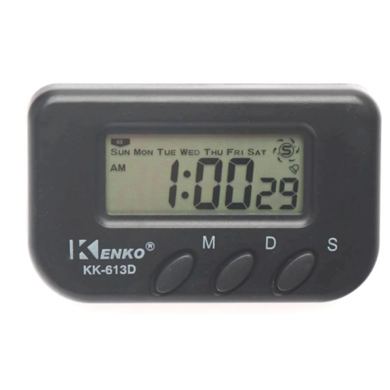 Автомобільний годинник Kenko KK-613D + Секунди