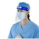 Защитный экран для лица пластиковый Face Shield