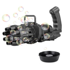 Дитячий пістолет для бульбашок Gatling+мильна рідина