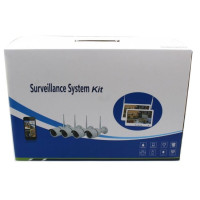 Комплект відеоспостереження Рег+ Камери DVR KIT LCD 13 1304 WiFi (4 камер
