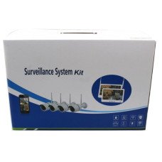 Комплект відеоспостереження Рег+ Камери DVR KIT LCD 13 1304 WiFi (4 камер