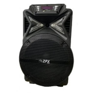 Колонка-чемодан ZX-7780 12" (350W) 60х30х29см