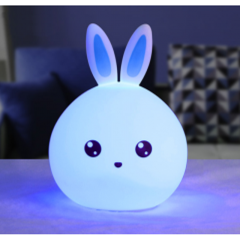 Силиконовый ночник в форме зайчика Rabbit Silicone Lamp- Замовити за ціною 317 грн.