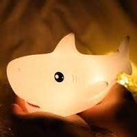 Силиконовый ночник в форме акулы