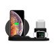 Док станція з бездротовою зарядкою Wireless fast charcher 3in1