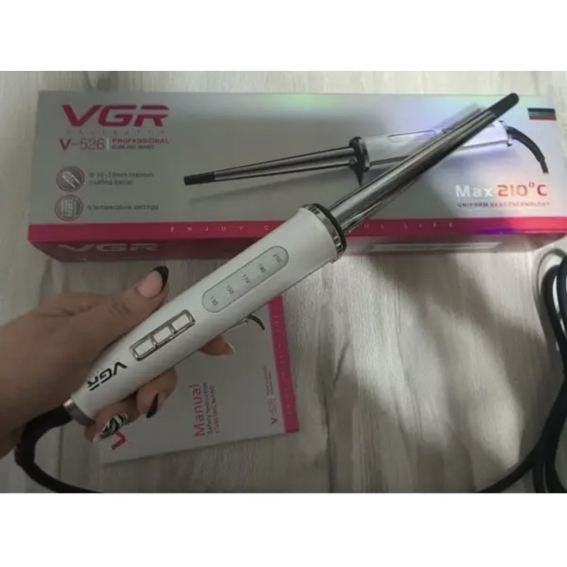Плойка Конусная VGR V-526