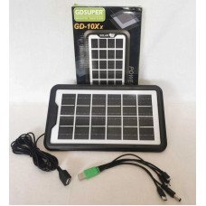 Портативна солнечна панель GD-10Xx (3W) з USB