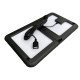 Портативна сонячна панель GD-10Xx (3W) c USB