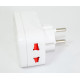 Мережевий розгалужувач трійник Travel Adaptor 823 c 2 USB 1500mA 7043- Замовити за ціною 176 грн.