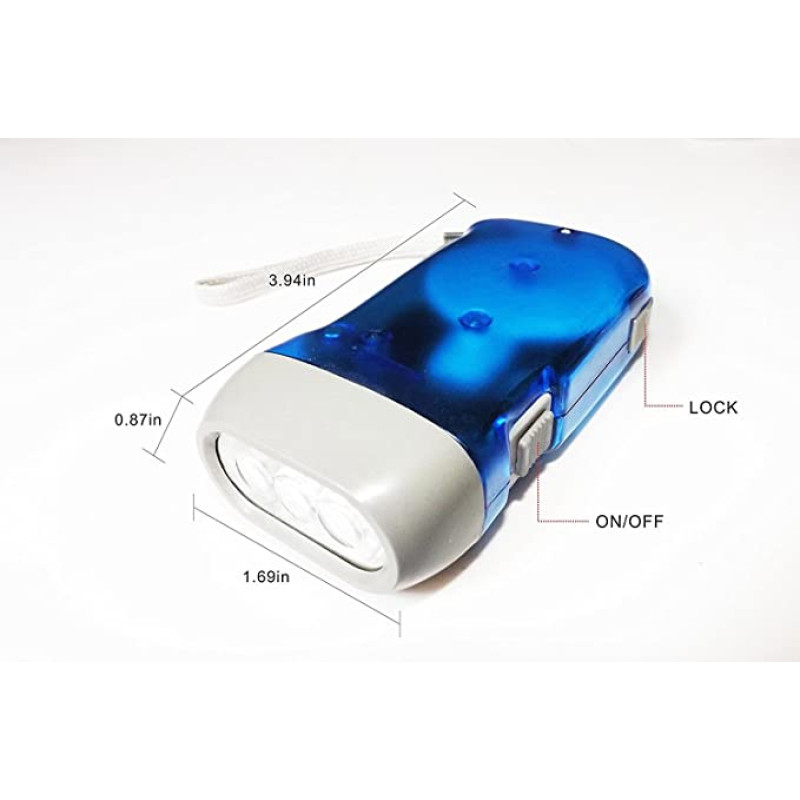 Ручний ліхтарик Hand-pressing Flash Light