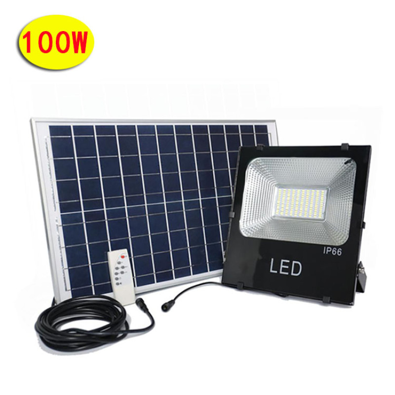 Прожектор светодиодный 100W IP66 Led Solar Flood Light- Замовити за ціною 1971 грн.
