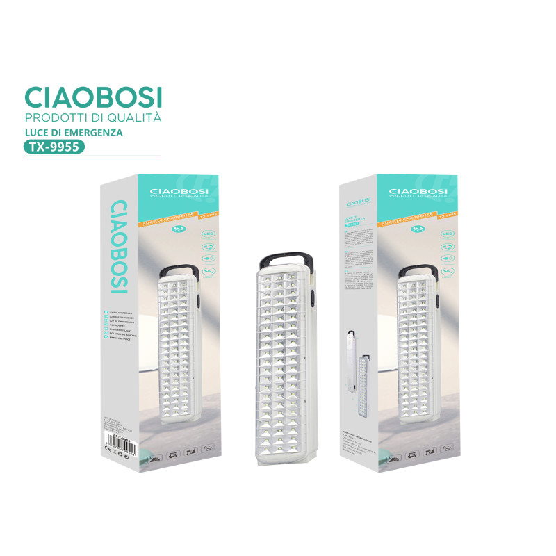 Світлодіодна акумуляторна лампа 63/3600mAH ciaobosi TX-9955- Замовити за ціною 561 грн.