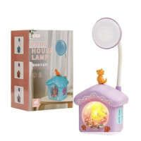 Настільна лампа міні house lamp HQ-4D