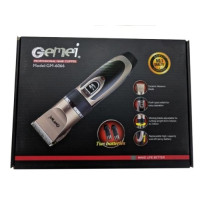 Машинка для стрижки Gemei GM-6066 акумуляторна з 4 насадками