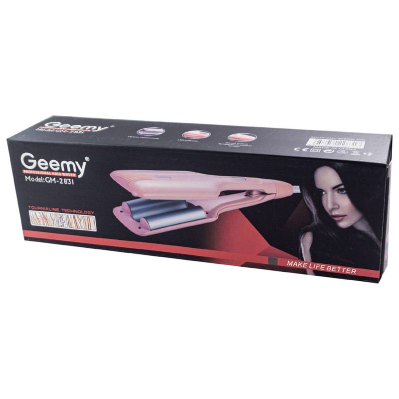 Плойка потрійна Gemei - GM-2831