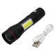 Ліхтарик ручний BL 520 18650 usb charge 6991