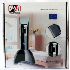Машинка для стрижки Promotec PM-368 бездротова акумуляторна
