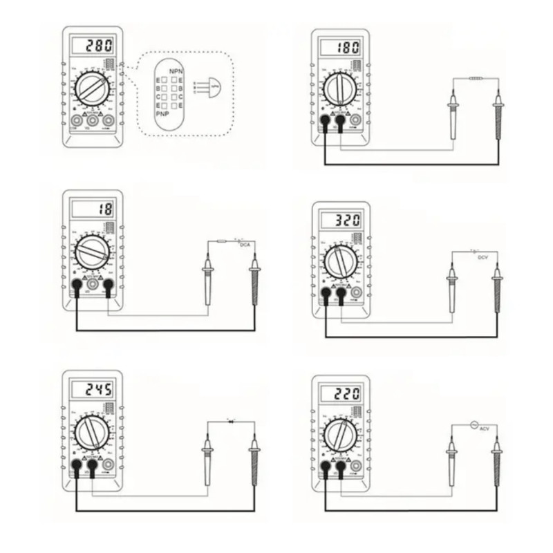 Мультиметр Digital DT-181