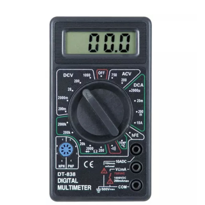 Мультиметр цифровий DT-838