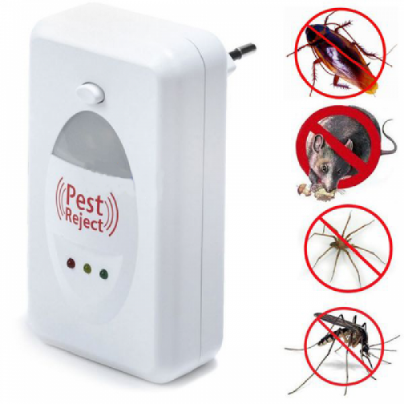 Ультразвуковой отпугиватель грызунов и насекомых Pest Reject HK 02