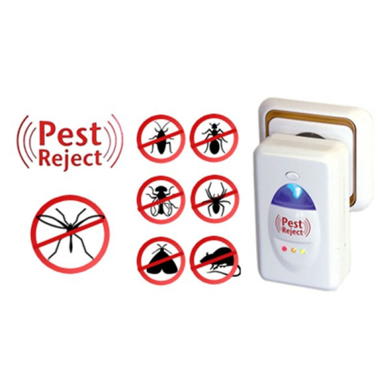 Ультразвуковой отпугиватель грызунов и насекомых Pest Reject HK 02