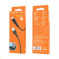 Кабель USB кабель Borofone BX30 Silicone Micro-USB 1m