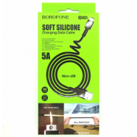 Кабель USB BOROFONE BX31 Soft silicone Micro USB (2.4A) (1M)