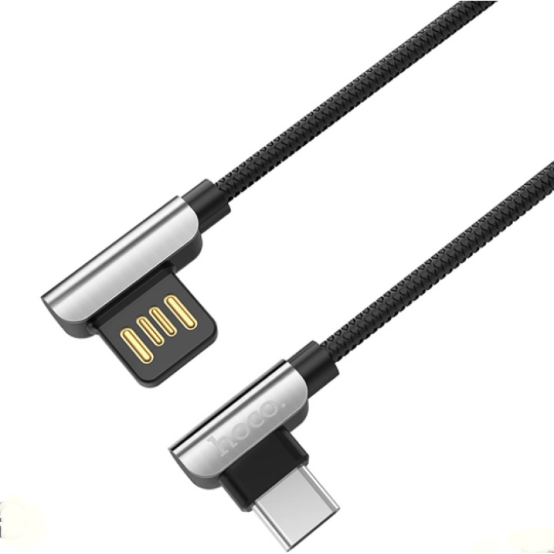 Кабель Hoco U42 Exquisite Steel Lightning (1.2м)