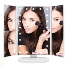Дзеркало для макіяжу з підсвічуванням Magnifying Mirror - Потрійне
