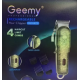 Акумуляторна бездротова машинка - тример для стрижки волосся VSK Geemy GM-6673